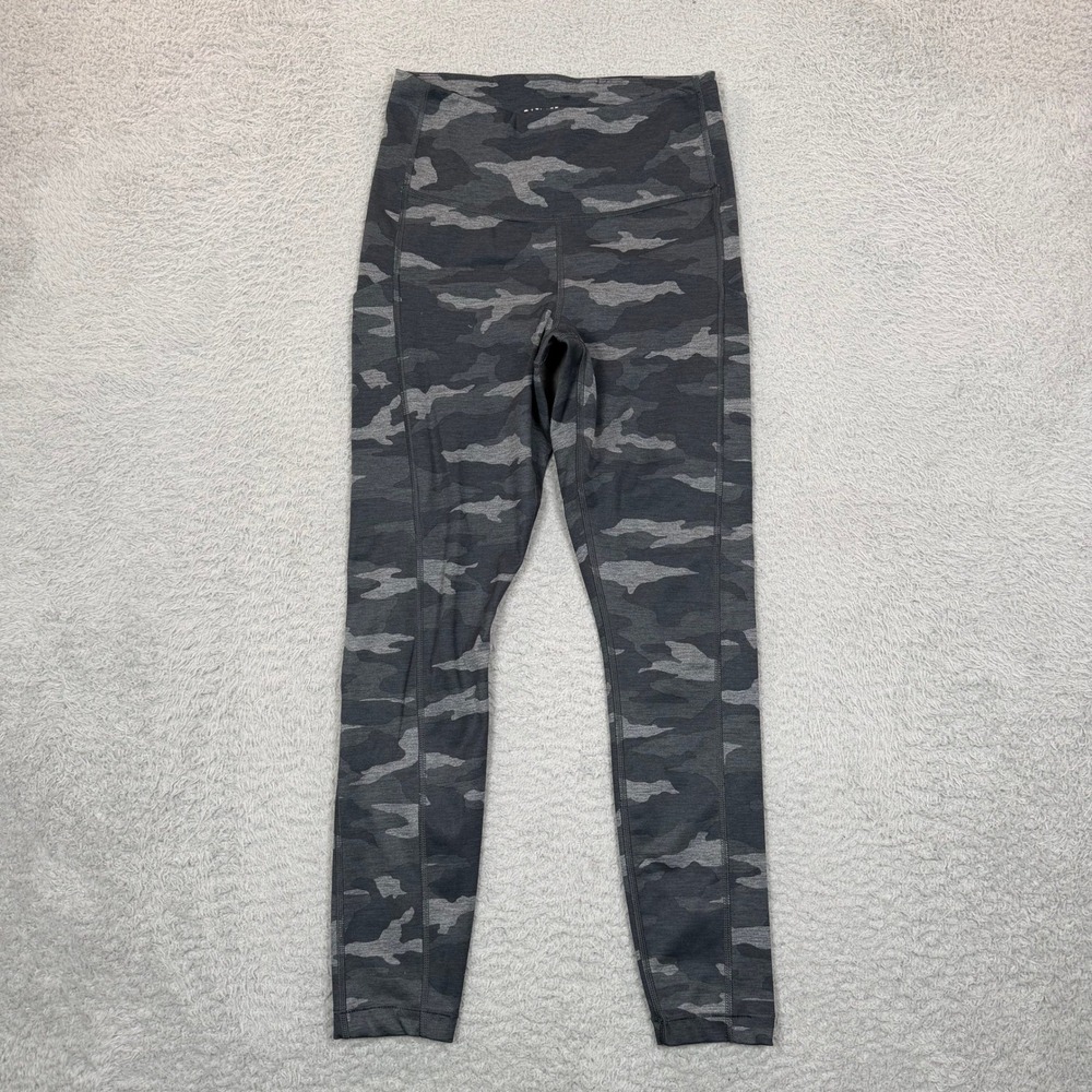 Athleta Ultimate Camo 7/8 Tight Grey Camouflage High Rise Leggings XS Pockets